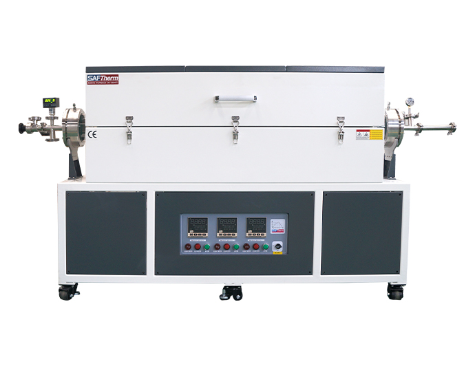 1200℃三溫區高溫管式爐